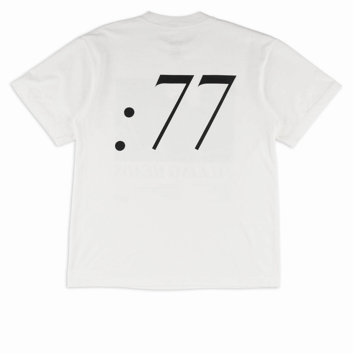 Contrast Inner Binding Welcome x Talking Heads Track List T-Shirt - White