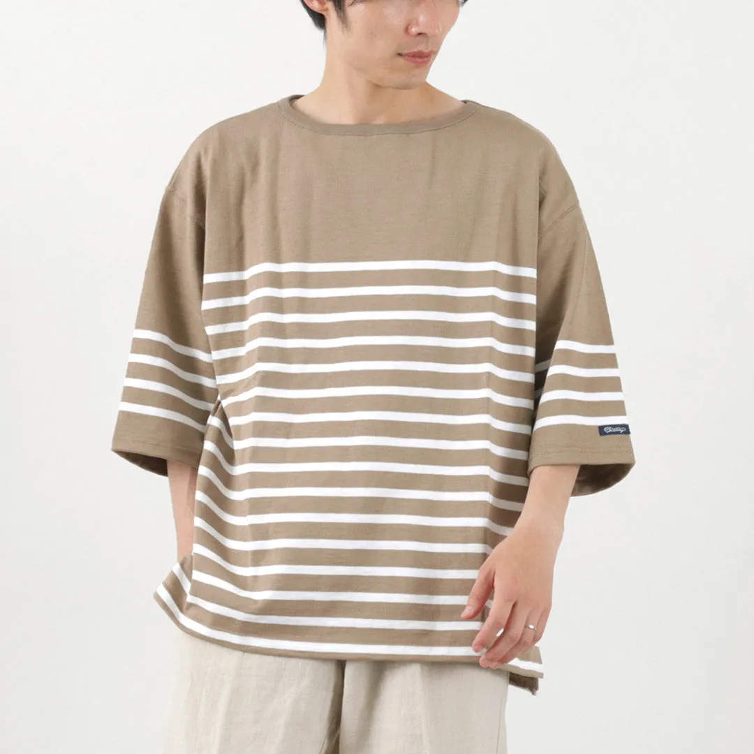 TIEASY / HDCS Big Katanuki Boat Neck T-Shirt NoSideSeam