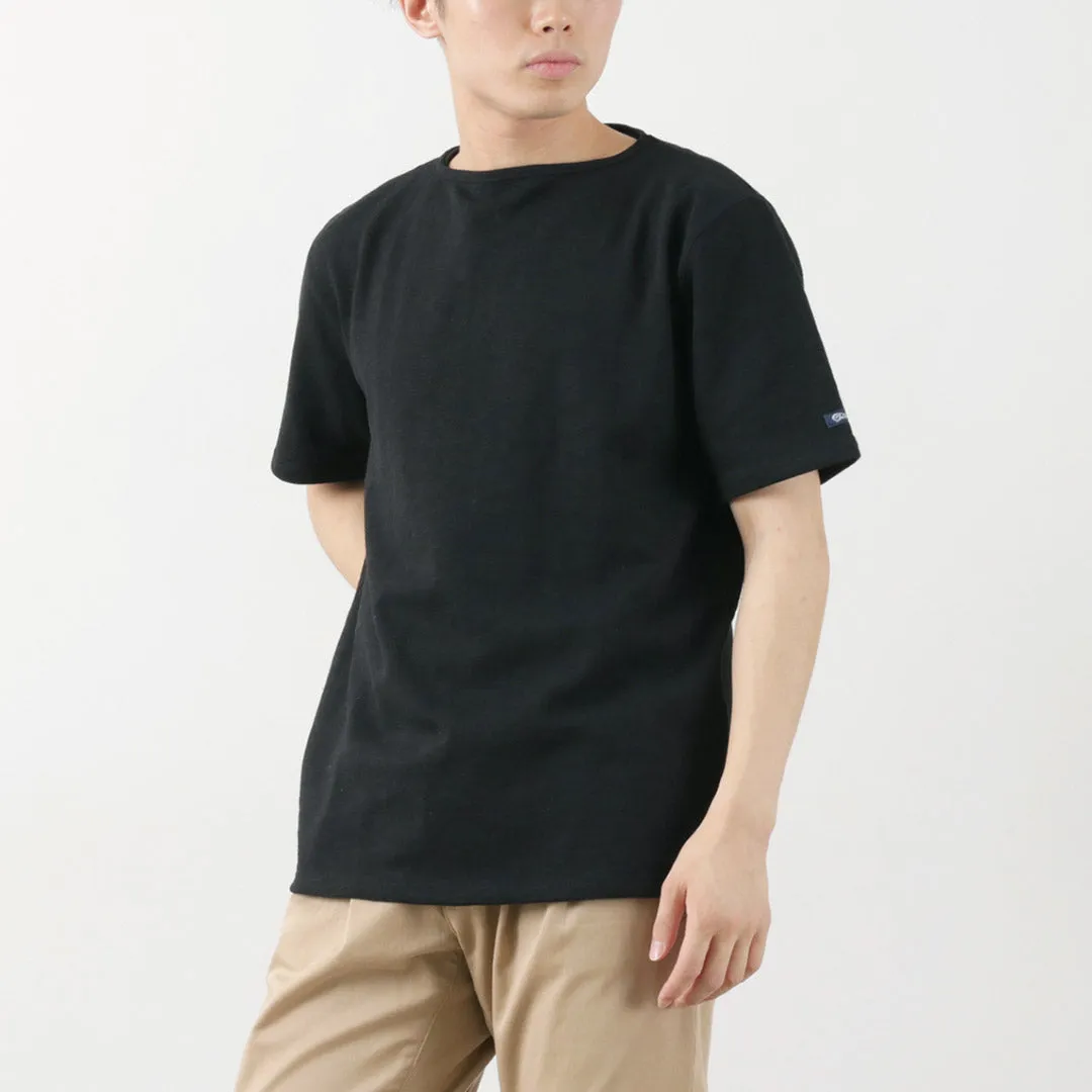 Customer Favorite Relaxing Fit TIEASY / HDCS Boatneck Short Sleeve Basque Shirt