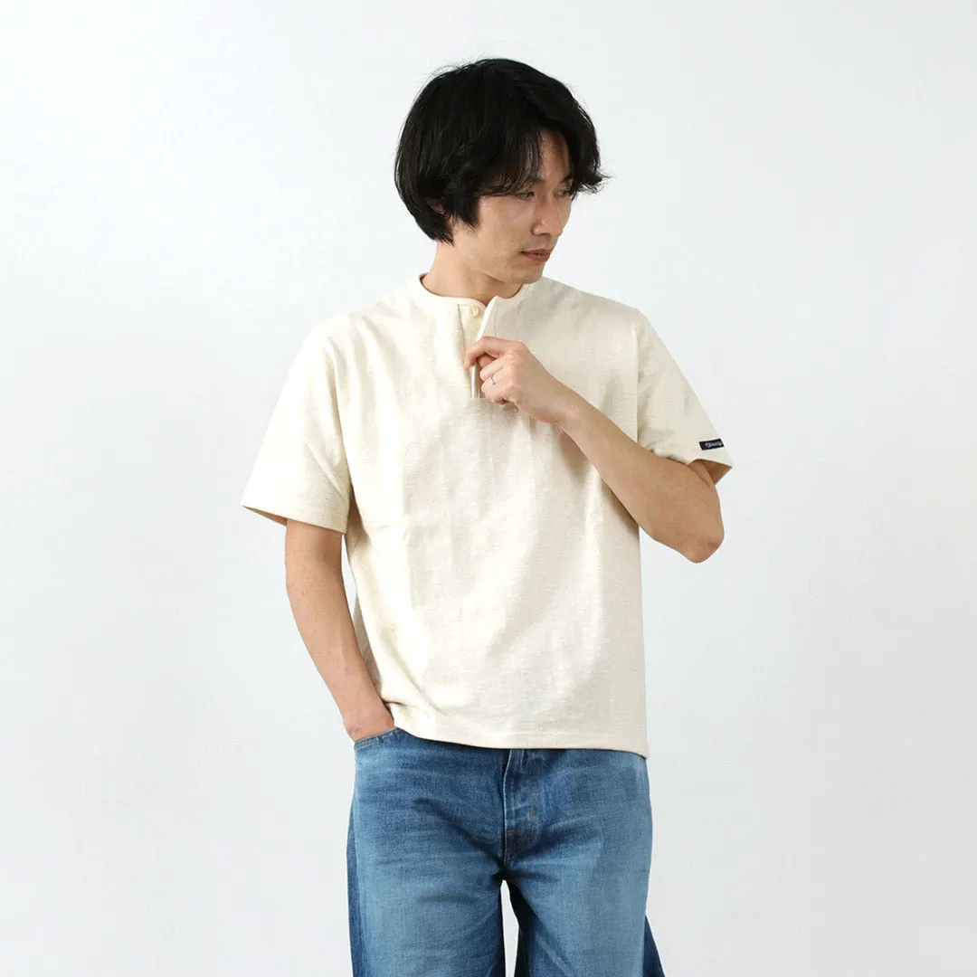 Timeless Layer NonIronTechnology TIEASY / HDCS Henry Neck Short Sleeve T-Shirt