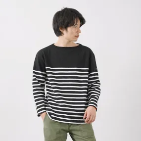 Sporty Appeal TIEASY / HDCS Katanuki striped basque shirt