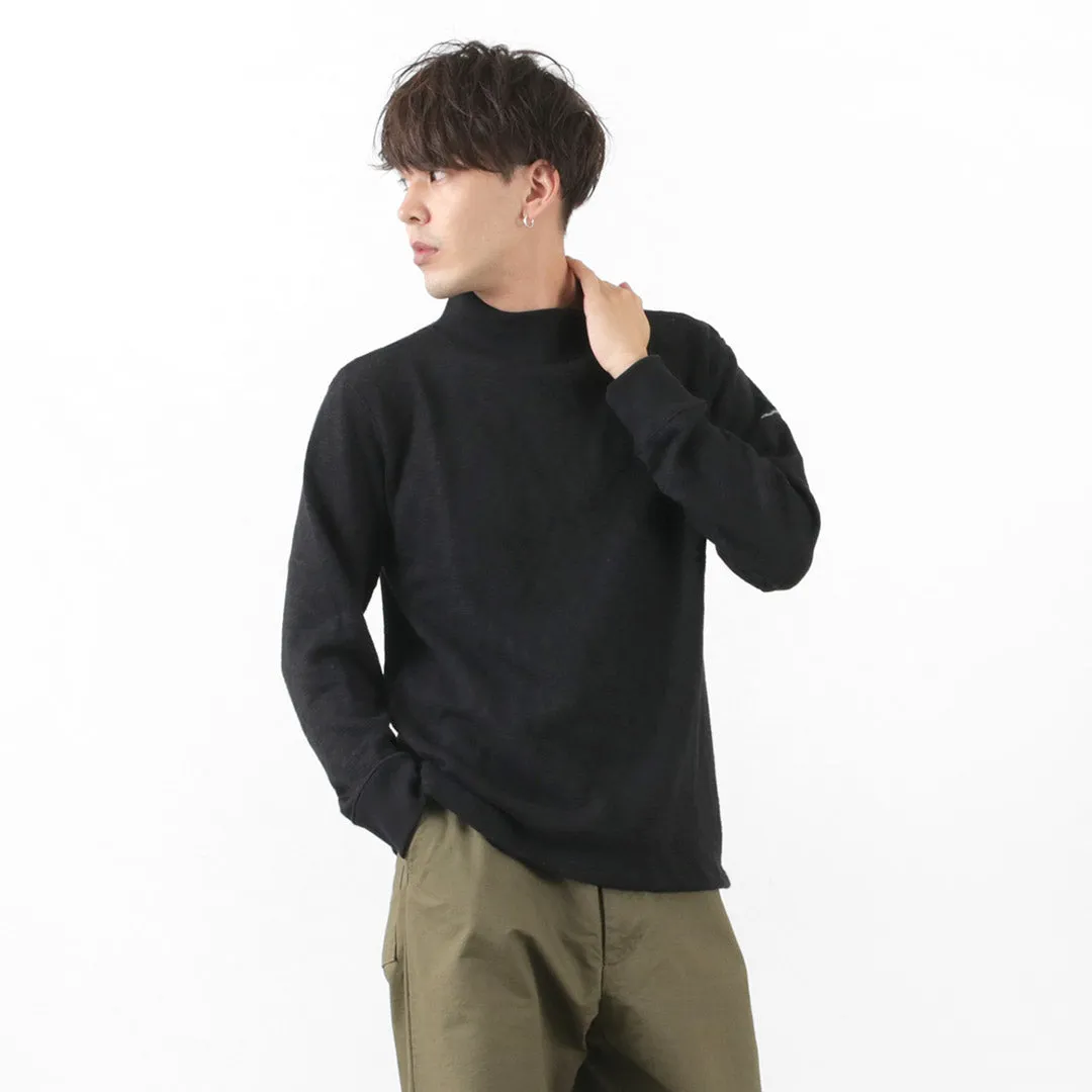TIEASY / Original High Neck T-shirt Spandex Enhanced Elasticity Timeless Layer