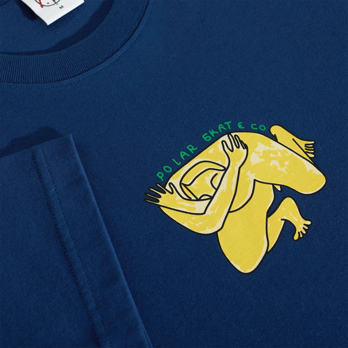 Summer Essential Spring Wear Polar Shy Bow T-Shirt - Deep Royal Blue