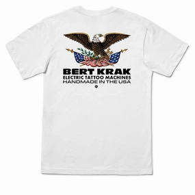 Stance Bert Krak Handmade T-Shirt - White Classic Fit
