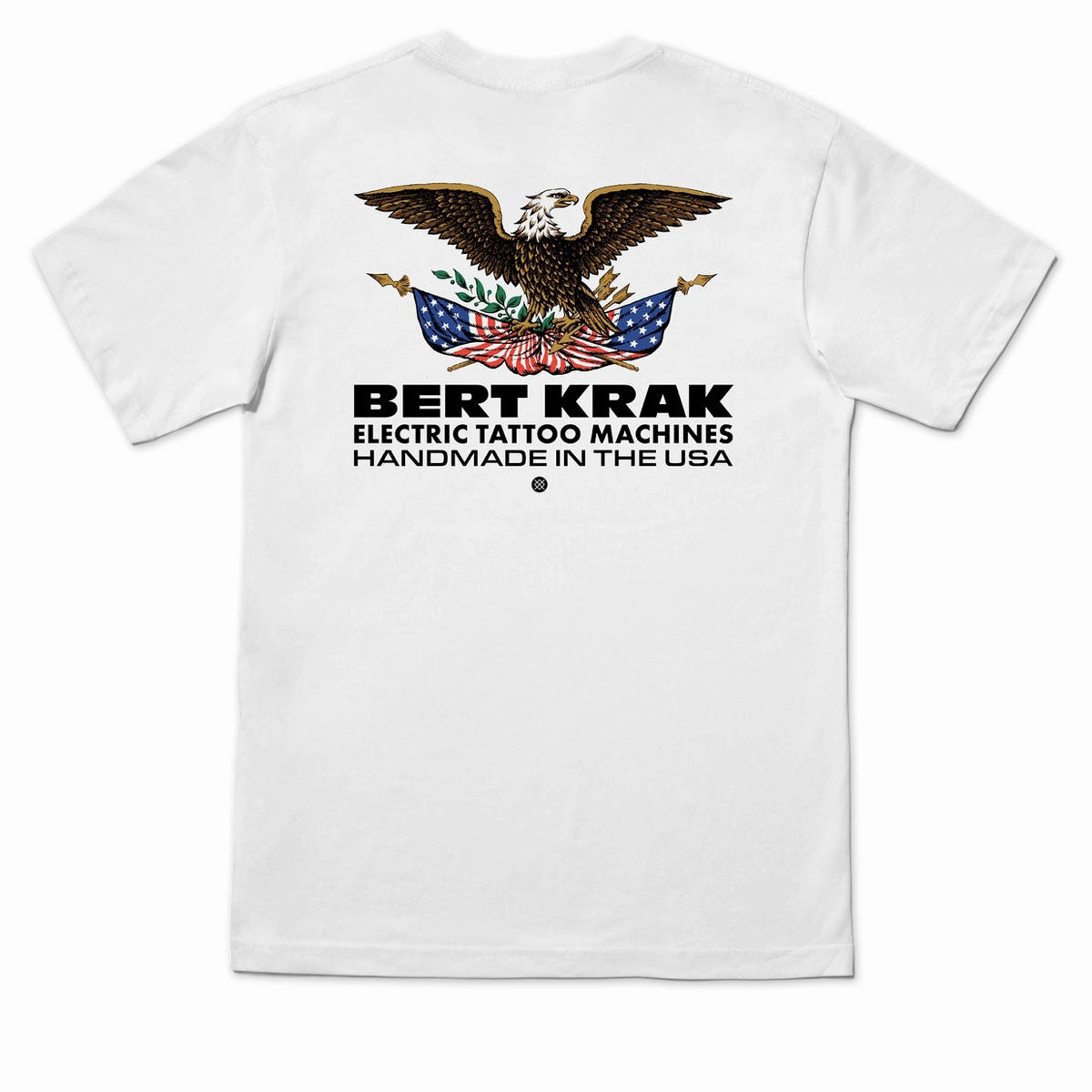 Stance Bert Krak Handmade T-Shirt - White Classic Fit