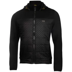 Rubberized Edging Outdoor Ready Calvin Klein Ramond Hybrid Jacket - Black