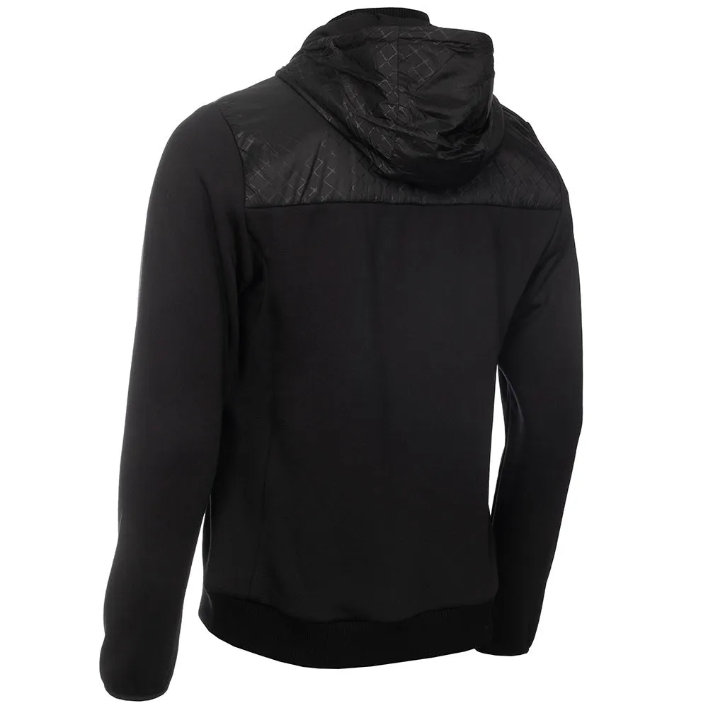 Calvin Klein Ramond Hybrid Jacket - Black Cotton Twill Multi Directional Stretch