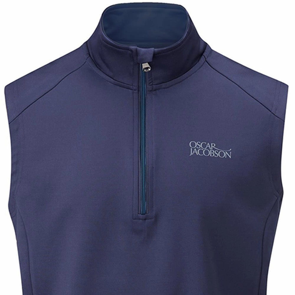 Cozy Outerwear Oscar Jacobson Trent Tour Sleeveless Midlayer - Solid Navy
