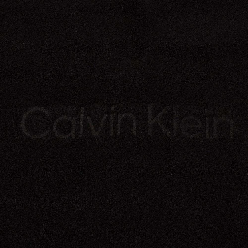 side pocket Calvin Klein Thompson 1/2 Zip Fleece - Black