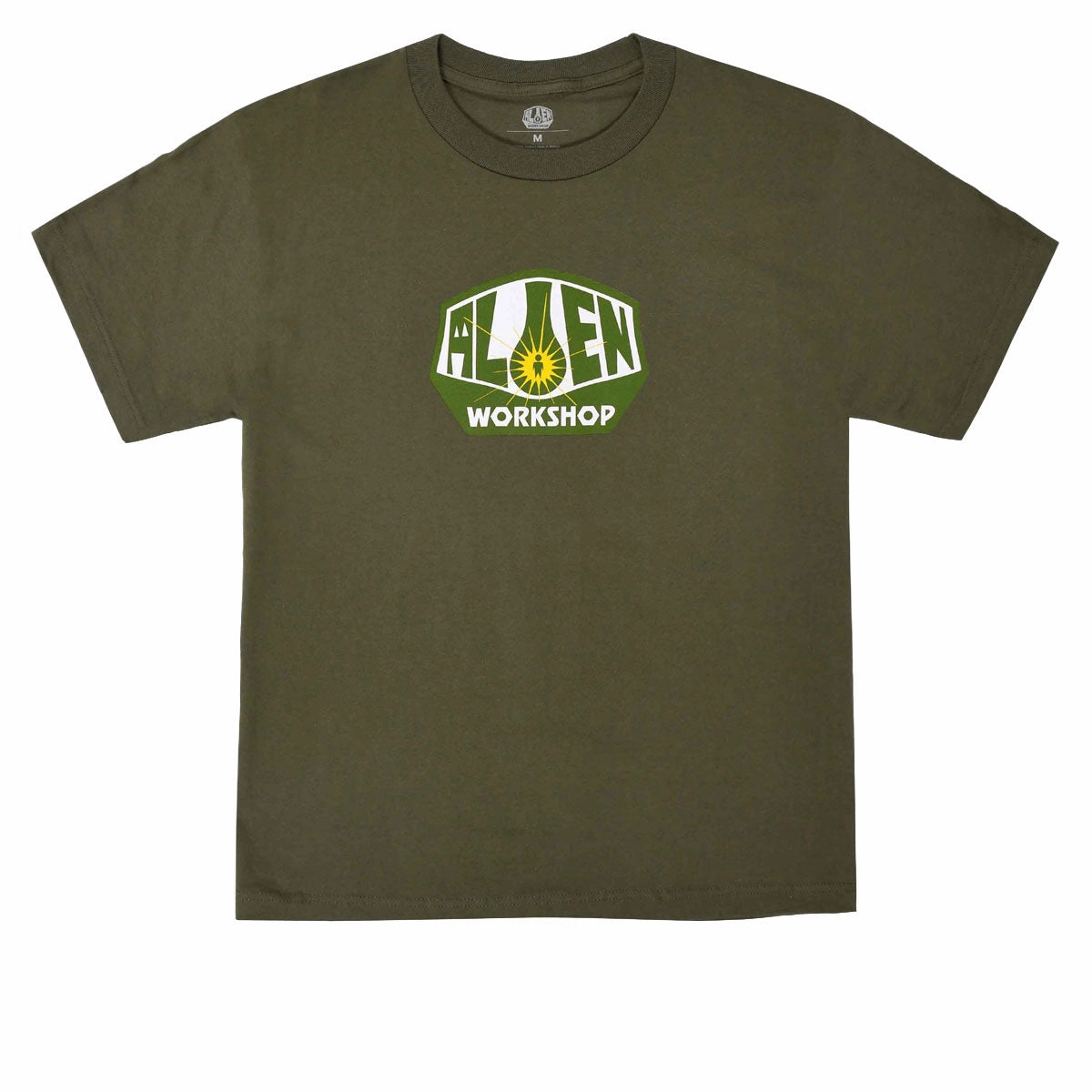 Alien Workshop OG Logo T-Shirt - Fatigue Green UV protection layer Timeless Layering