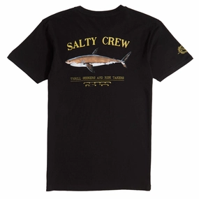 Salty Crew Bruce T-Shirt - Black Minimalist purity Seasonal Outfit