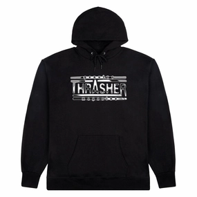 Thrasher Chrome Genuine Hoodie - Black Value Pack