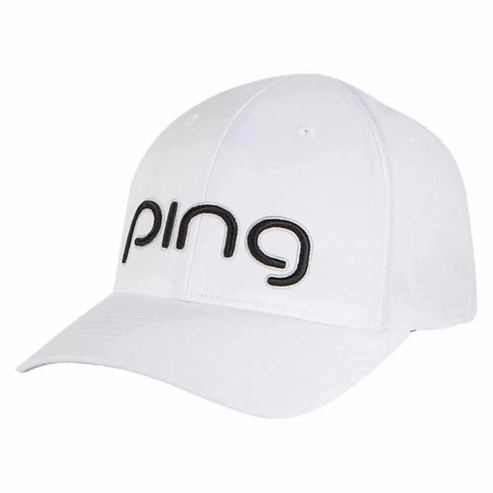 Functional Piece Ping Ladies Performance Cap - White/Black