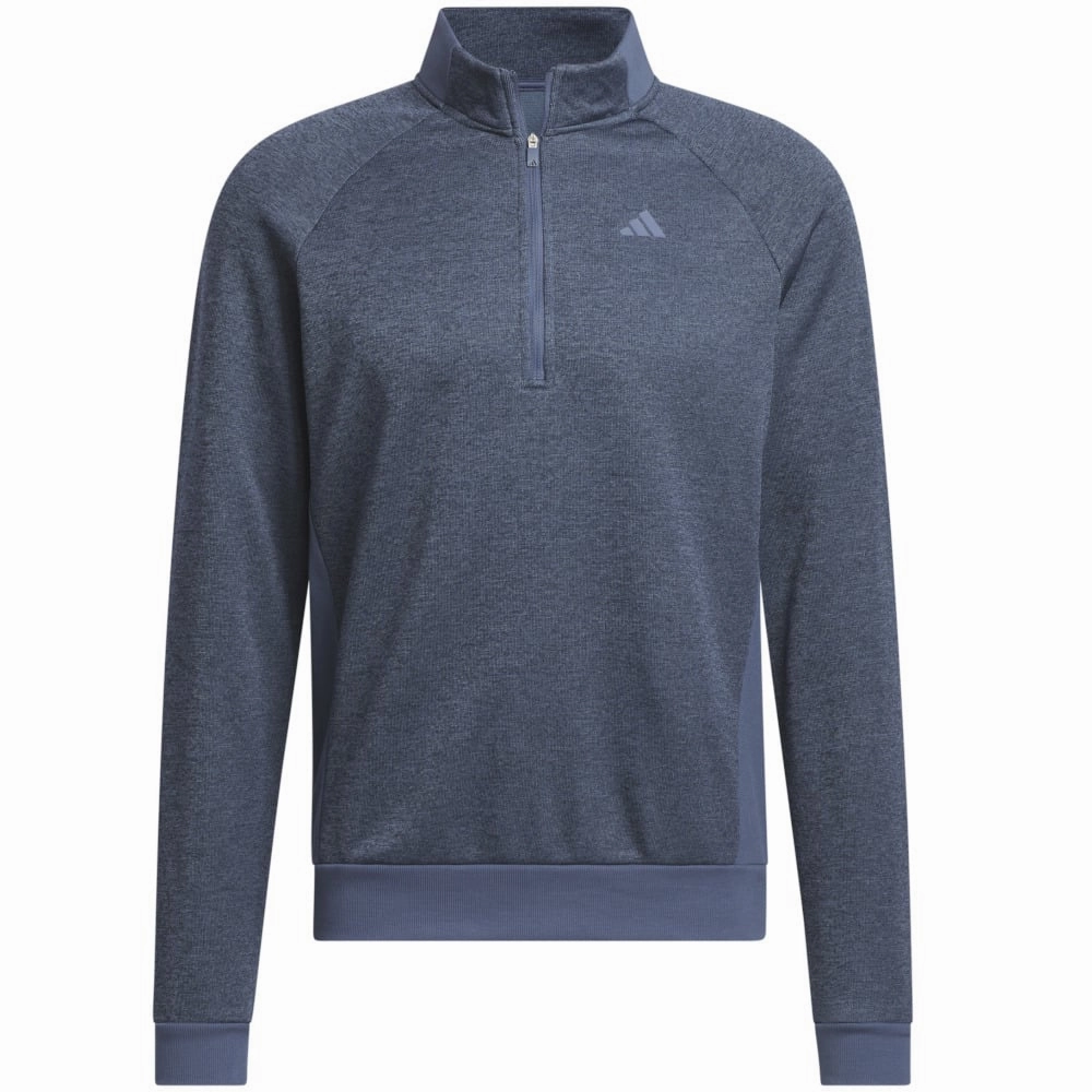 adidas DWR 1/4 Zip Pullover - Collegiate Navy/Preloved Ink Contrast Stitching