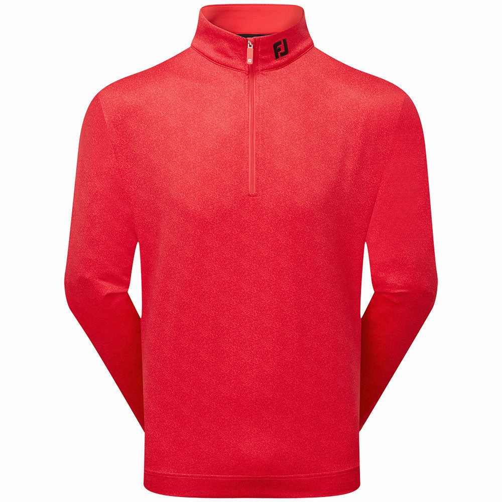 goes with boots Cold Weather Protection FootJoy Speckle Print Chill-Out Pullover - Hibiscus
