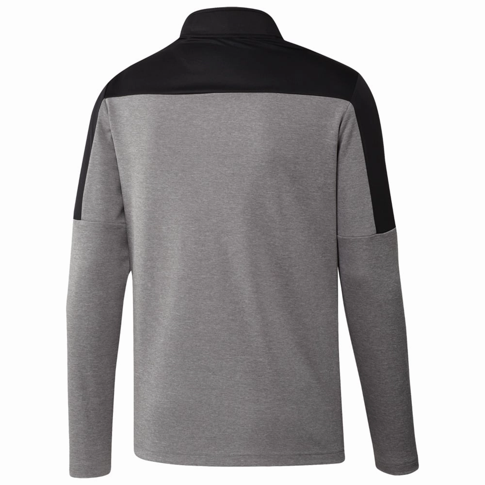 Chill Layers Fashion Layers adidas UPF Lightweight 1/4 Zip Midlayer - Grey Three