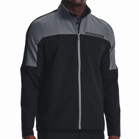 Under Armour Storm Windstrike Full Zip Pullover - Black/Pitch Grey Smart Casual product concert wear energy