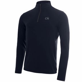 team wear Calvin Klein Newport 1/2 Zip Pullover - Navy