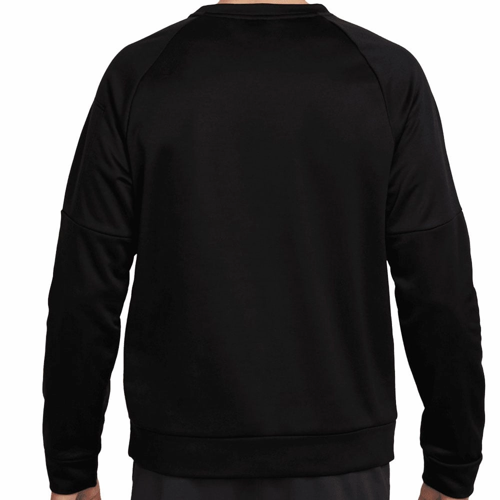 Coffee Shop Nike Therma-FIT Crewneck Sweater - Black/White