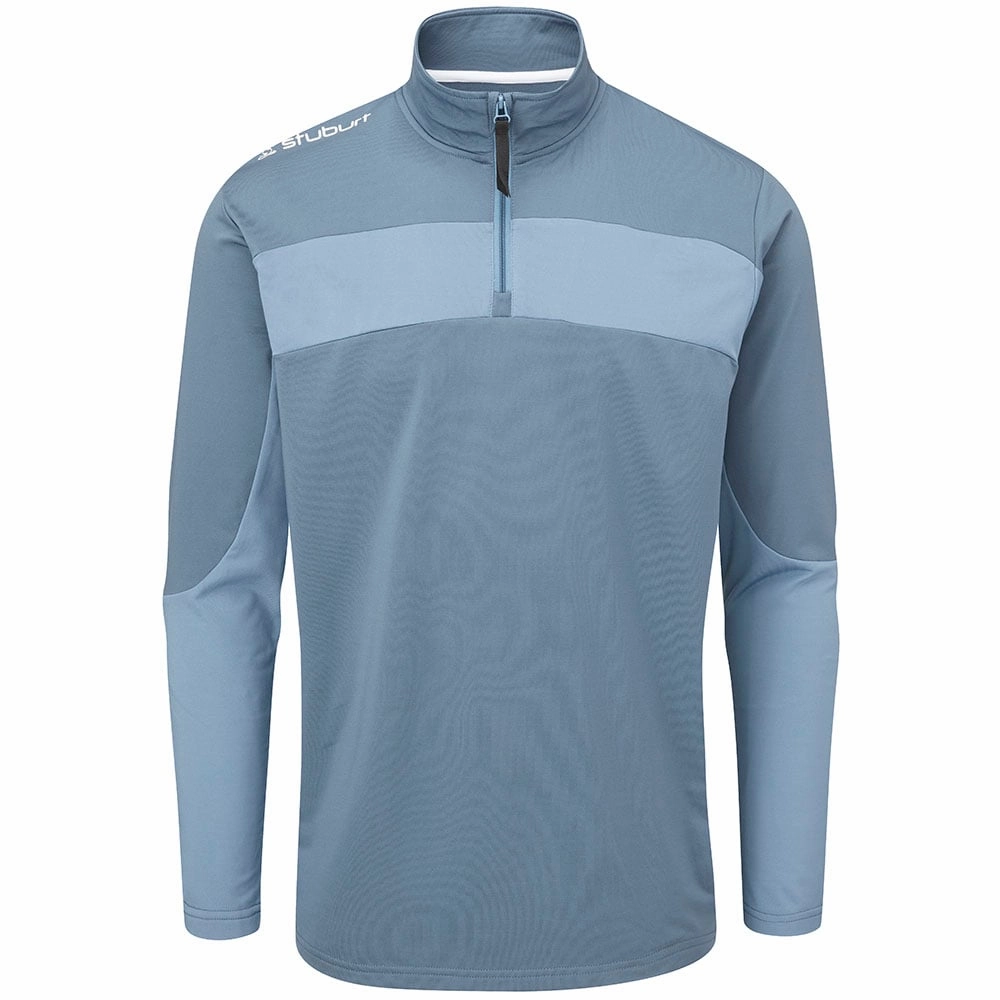 Stuburt Enhanced Mid Layer - Denim Blue Effortless Style Retro Print