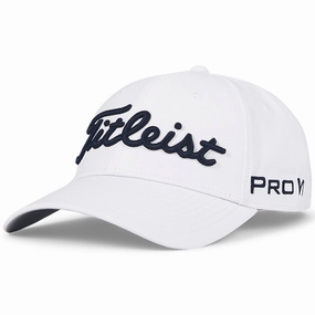 Titleist Junior Tour Performance Cap - White/Navy Urban Ease