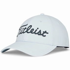 Lightweight Option All Fit Style Titleist Ladies Players Ball Marker Cap - Blue Bird/Washed Indigo/White