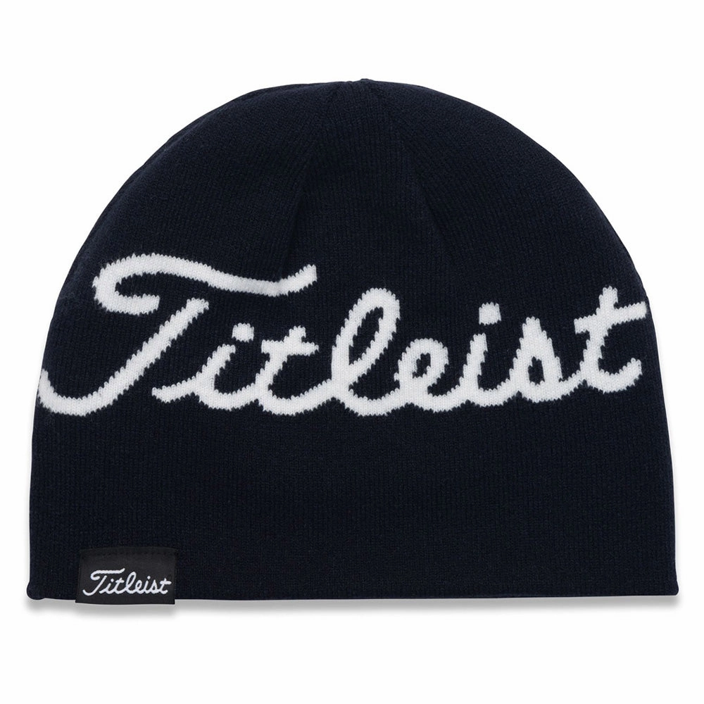 Titleist Lifestyle Revers Beanie - Navy Chill Outfit Easy ironing