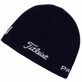 Rain Protection Casual Sunday Titleist Merino Wool Beanie - Navy/White