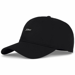 Titleist Montauk Lightweight Cap - Black/White Newsboy cap Satin Finish