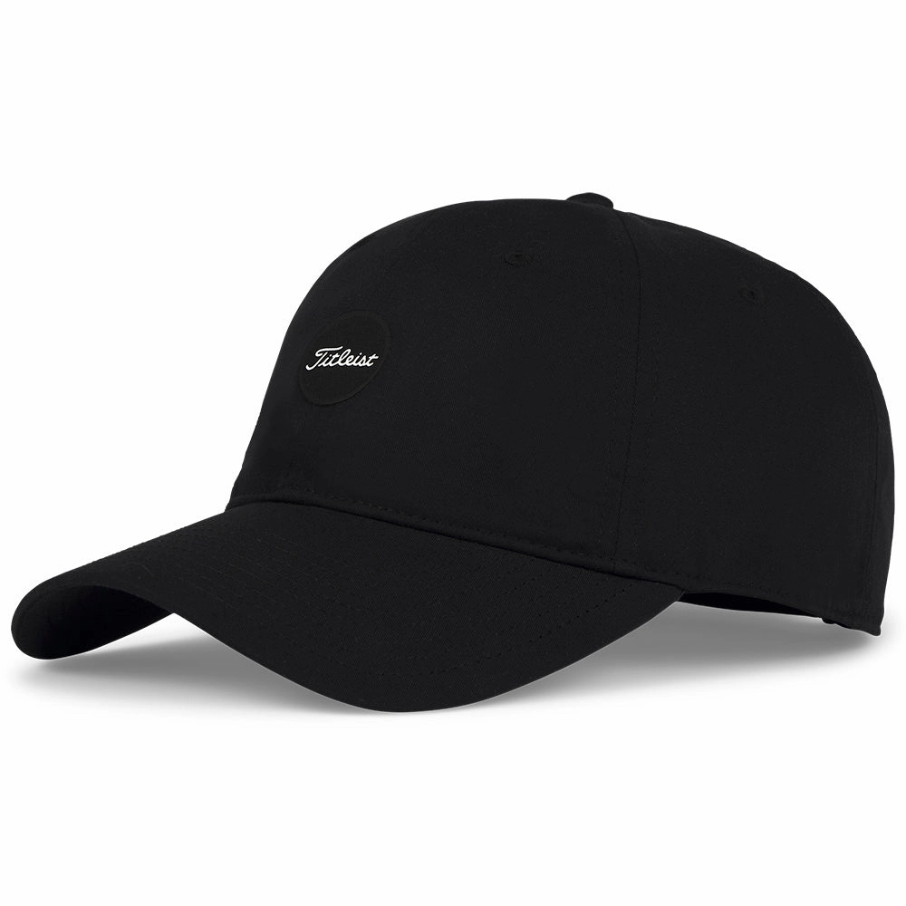 Titleist Montauk Lightweight Cap - Black/White Newsboy cap Satin Finish