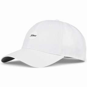 Titleist Montauk Lightweight Cap - White/Black Embroidered Detail Printed design
