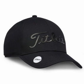 Street Moment Stay Comfortable Titleist Performance Ball Marker Cap - Black