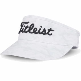 All Season Style Day-to-Day Essential Titleist Players Performance HP Visor - White/Camo