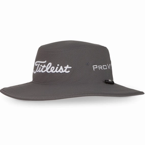 Travel Outfit Titleist Tour Aussie Hat - Charcoal/White