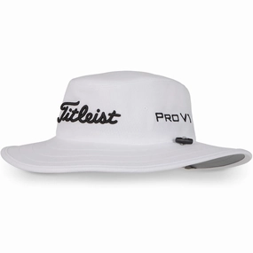 Titleist Tour Aussie Hat - White/Black Outdoor Gathering Luxury Appeal