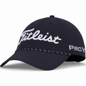 Canvas texture Titleist Tour Breezer Cap - Navy/White