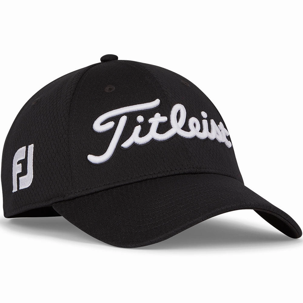 Titleist Tour Elite Cap - Black/White Work Ready
