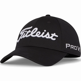 Titleist Tour Elite Cap - Black/White Handy Pack