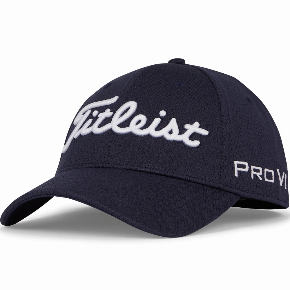 Essential Gear Media Event Style Titleist Tour Elite Fitted Cap - Navy/White