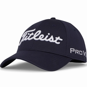 Essential Gear Media Event Style Titleist Tour Elite Fitted Cap - Navy/White