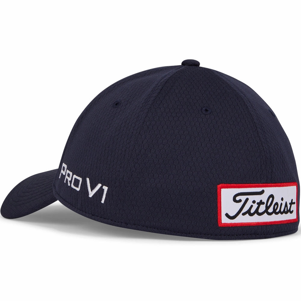 Chic and Cozy Titleist Tour Elite Fitted Cap - Navy/White
