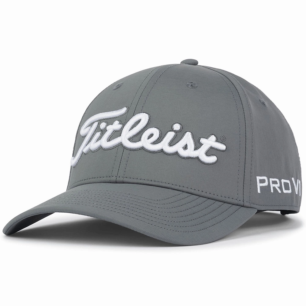 Statement Accessory School Uniform Accessory Titleist Tour Performance Adjustable Cap - Charcoal/White