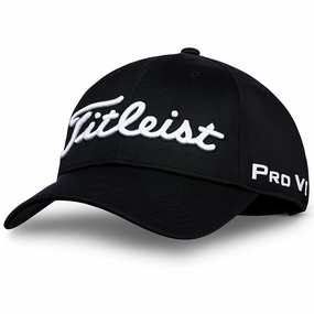 Breathable Choice Sustainable Material Titleist Tour Performance Cap - Black/White
