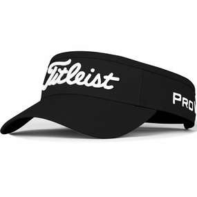Trend Match All terrain Titleist Tour Performance Visor - Black/White