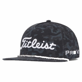 Titleist Tour Rope Flat Bill Cap - Black/Camo Relax Mode networking event