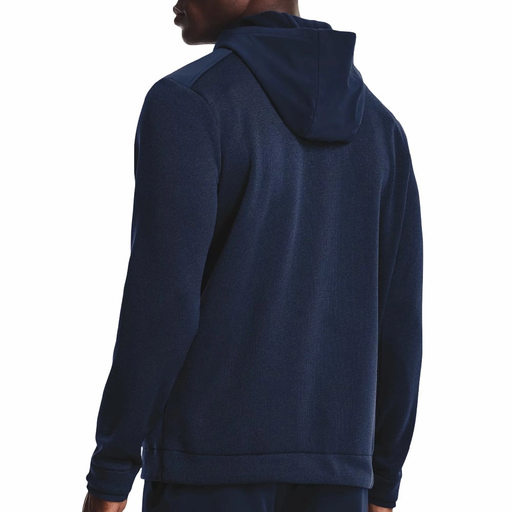 Simple and Chic V neck elegance Under Armour Storm SweaterFleece Hoodie - Academy/White
