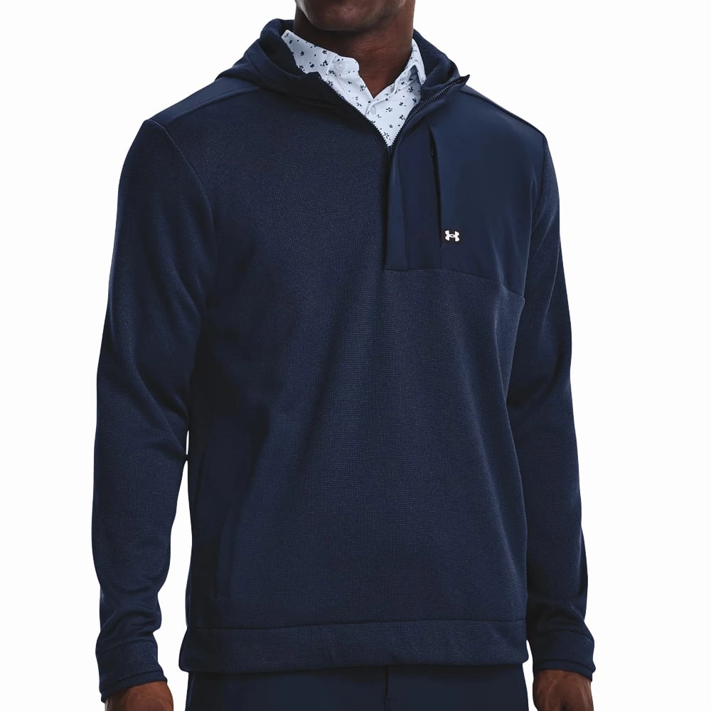 Under Armour Storm SweaterFleece Hoodie - Academy/White Minimalist Aesthetic