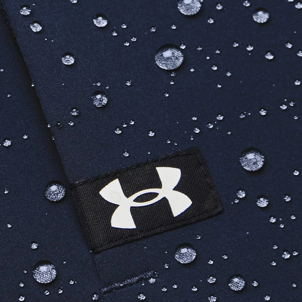 Layered Hem Detail Modern Casual Under Armour Storm SweaterFleece Hoodie - Academy/White