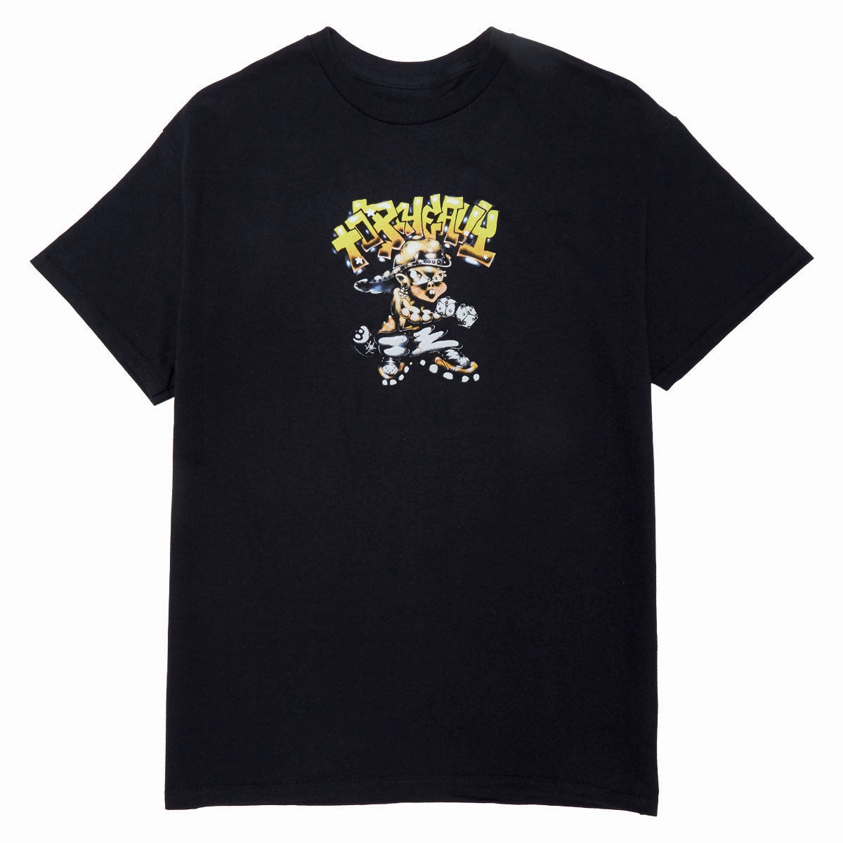 Minimalist Comfort Top Heavy Block Boy T-Shirt - Black