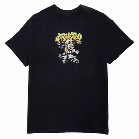 Minimalist Comfort Top Heavy Block Boy T-Shirt - Black